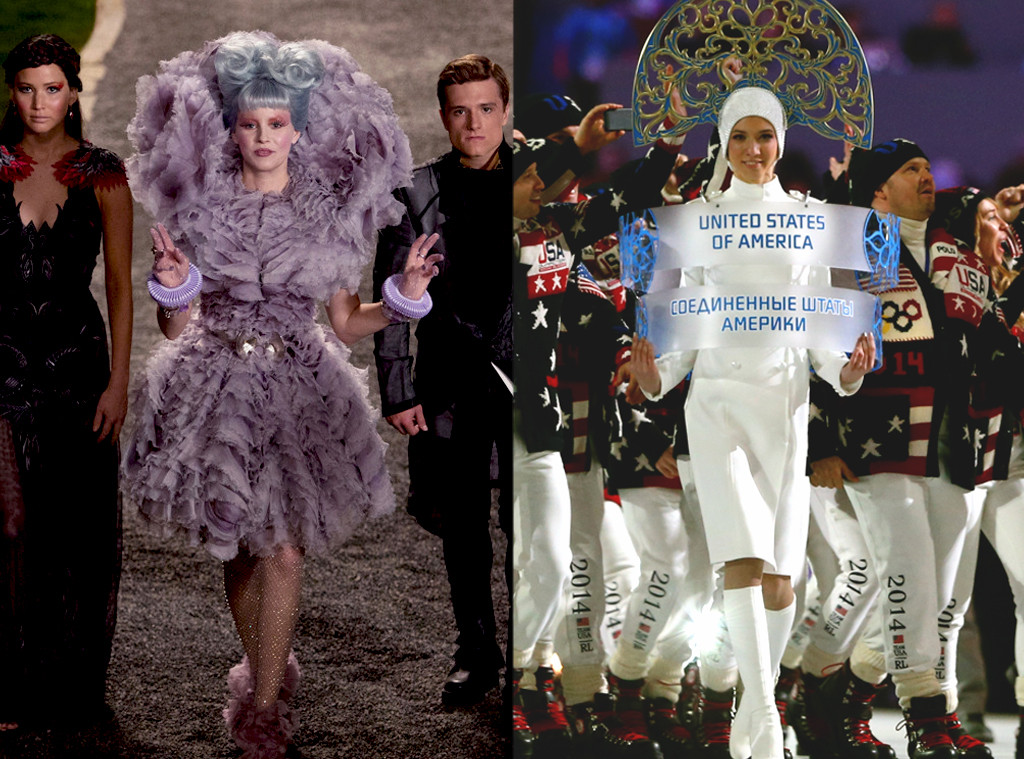 Olympic Escort or Hunger Games Character? E! Online UK